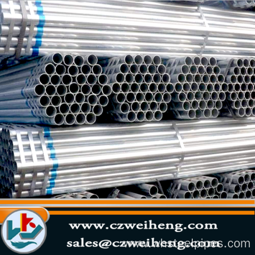 Greenhouse and scaffoldings used hot dip galvanized steel pipe